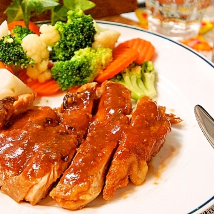 揉んで焼くだけ 超絶悶絶危険なウチのbbqチキン レシピ 作り方 By プッチン5903 楽天レシピ